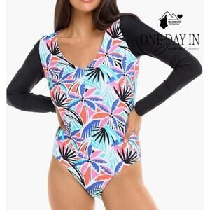 Body Glove Chloe Paddle Suit One Piece Swimsuit Size S